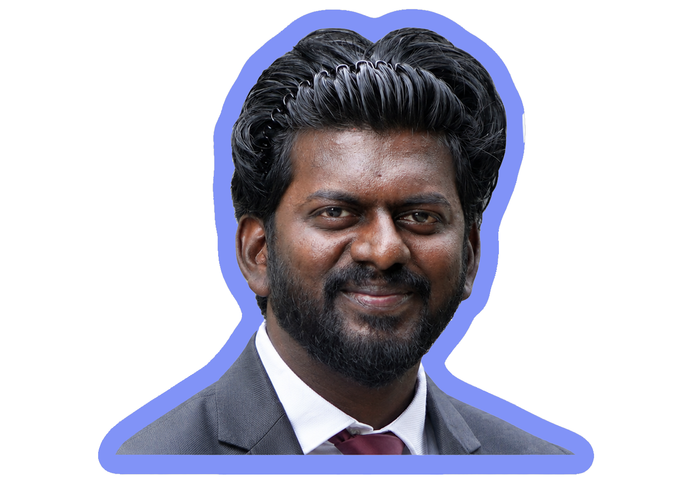 color headshot of samson devadas